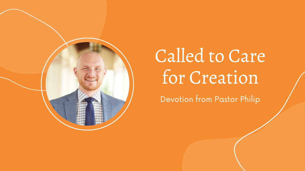 Devotion: Called to Care for Creation
